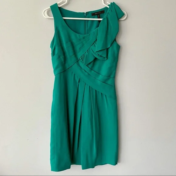 SALE‼️ BCBG silk cocktail dress in EUC - Picture 1 of 4